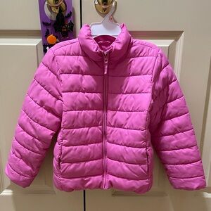 The Children's Place Vibrant Pink Puffer Coat